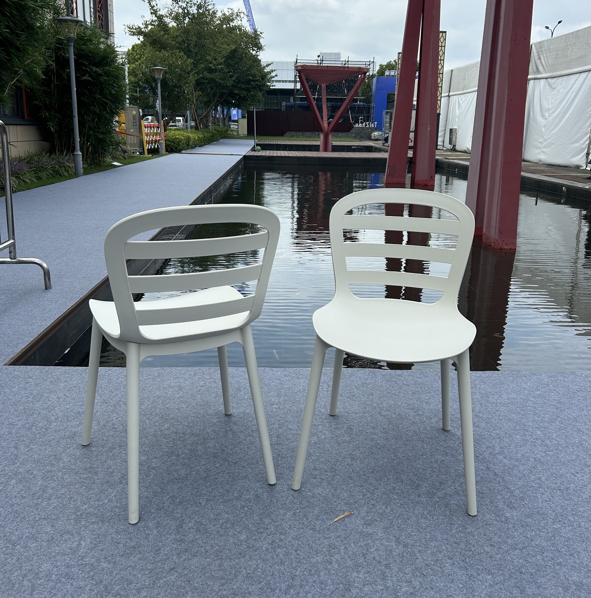 Outdoor Garden Funiture Plastic Table And Chair Sets
