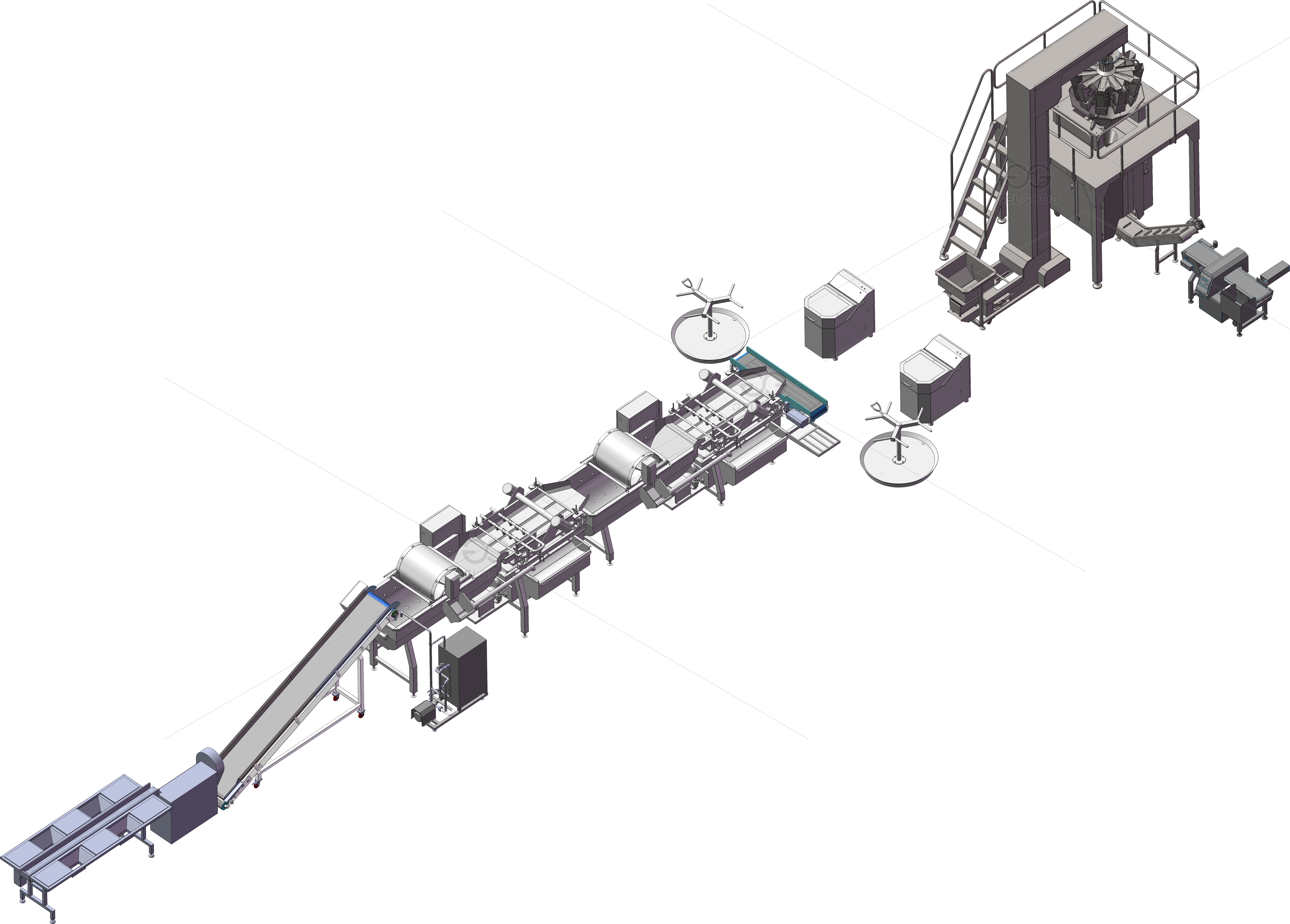 Fruit & Vegetable Washing and Packaging Solution