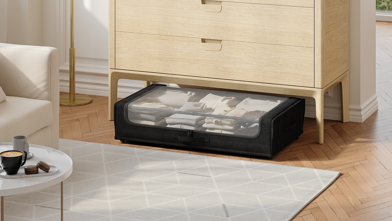 Under Bed Storage with Wheels