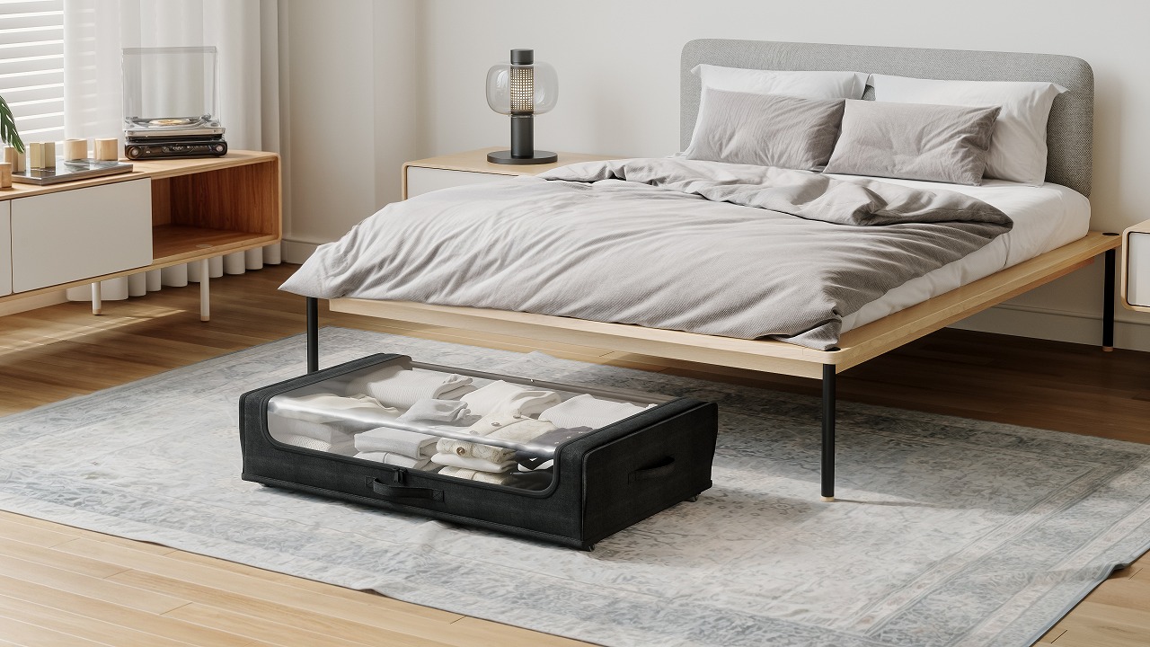 Under Bed Storage with Wheels