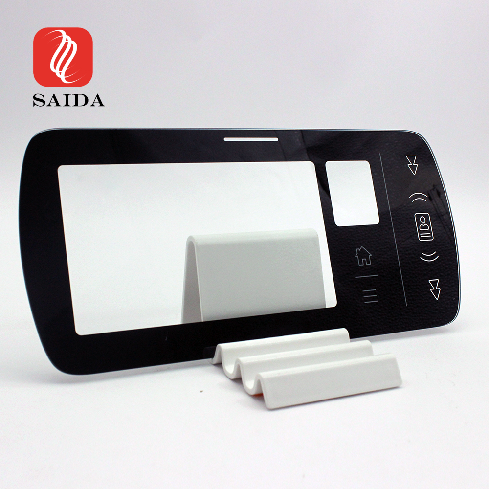 Custom Facial Recognition Glass Panel/Industrial Control Glas Panel/Dashboard Cover Glass