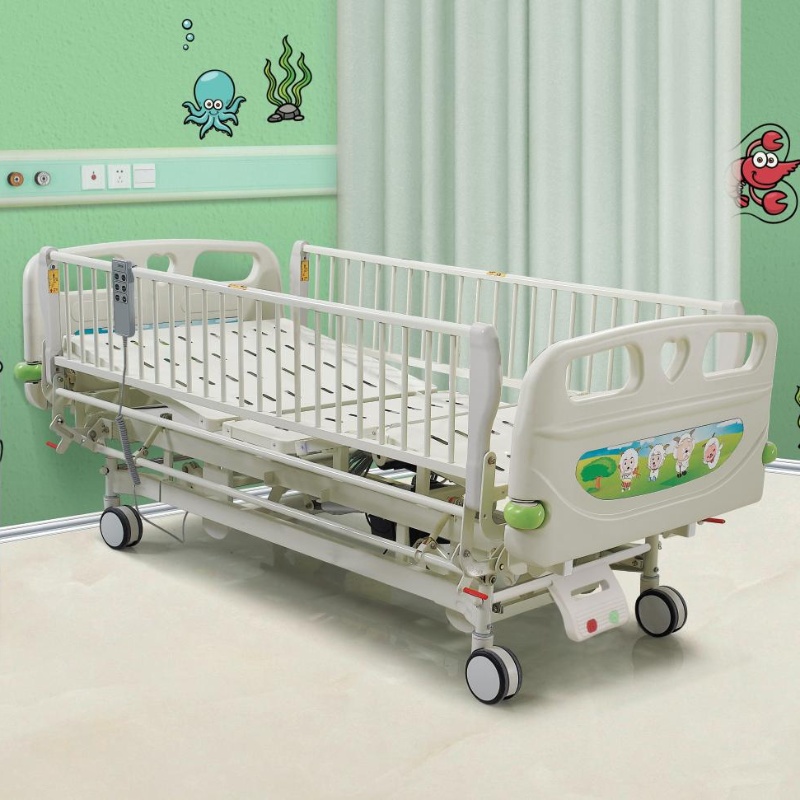 GS-828f Hospital Ward Bed Electric Child Care Patient Care Bed