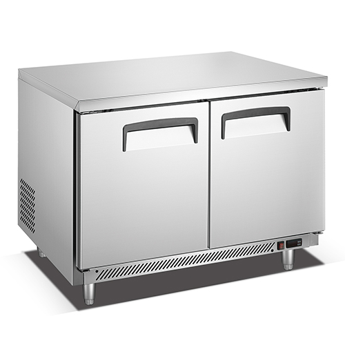 BEU American double-door workbench chiller