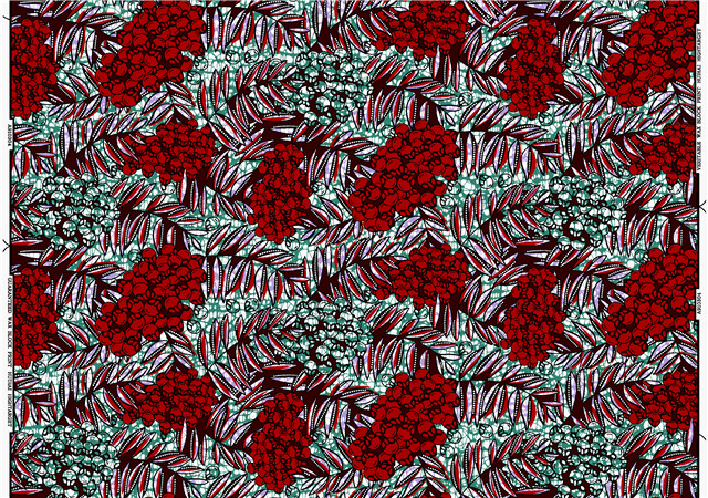 100%polyester wax fabric