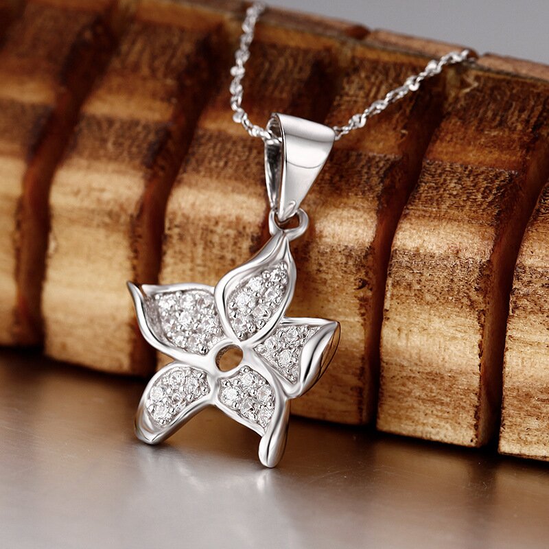 S925 sterling silver pendant Korean version all fashion pendant necklaces