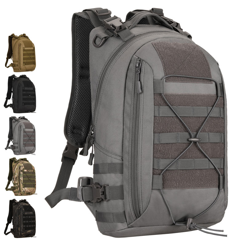 Custom Wholesale 25L Hiking Travel Mens Molle Backpack