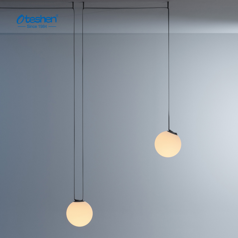 LED flexible track light new design modern style free adjustment track light chandelier ball light
