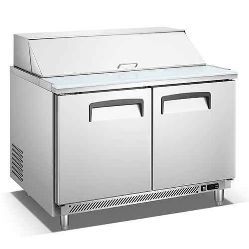 BEU American Salad Sandwich Counter Chiller 2 Door
