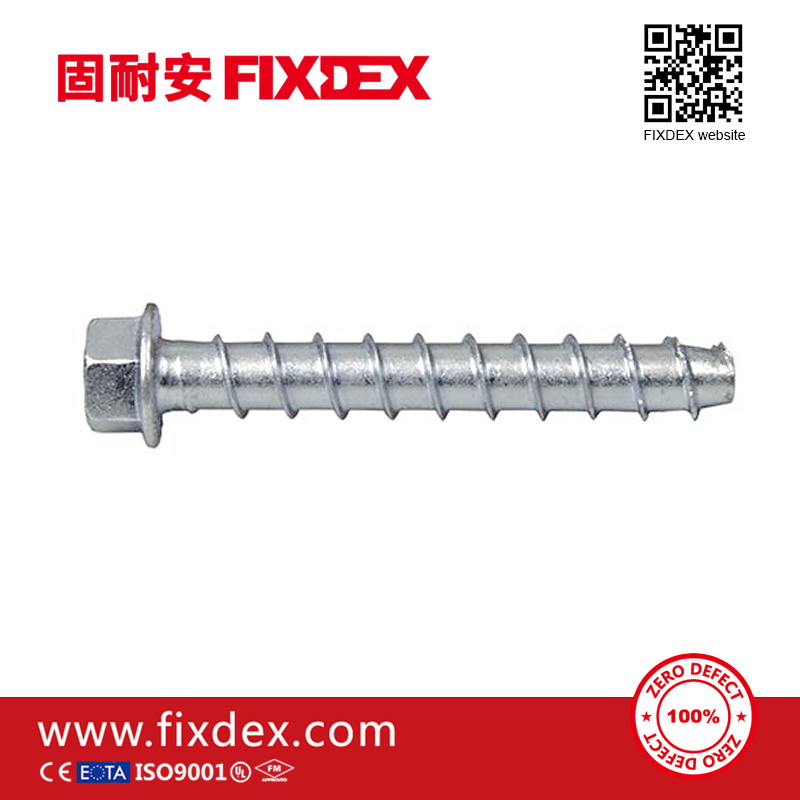 Goodfix & FIXDEX Hexagon Flange Head Concrete Bolt Screws