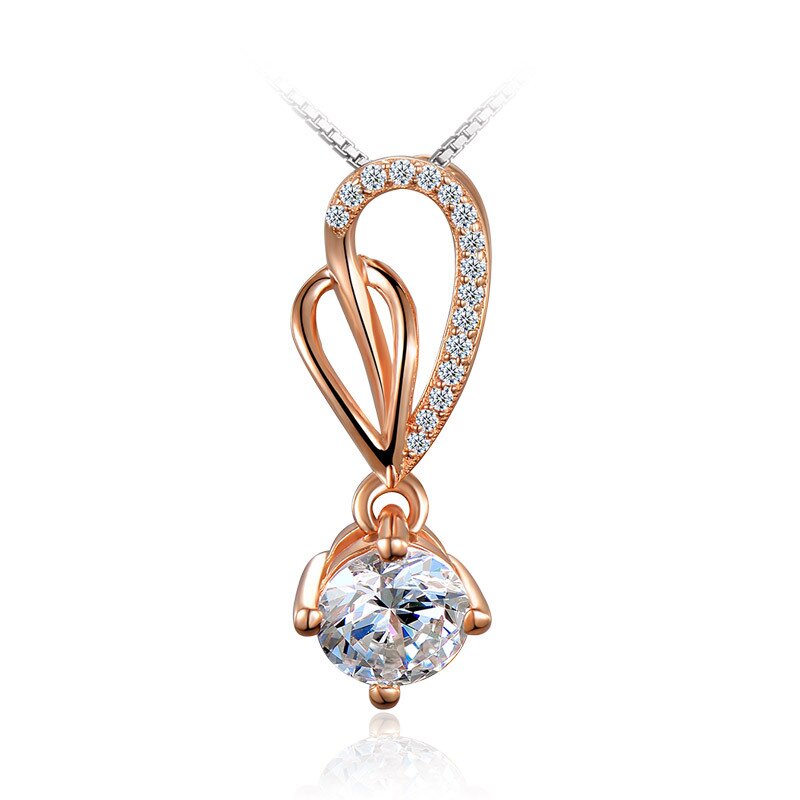 S925 sterling silver Korean necklace pendant