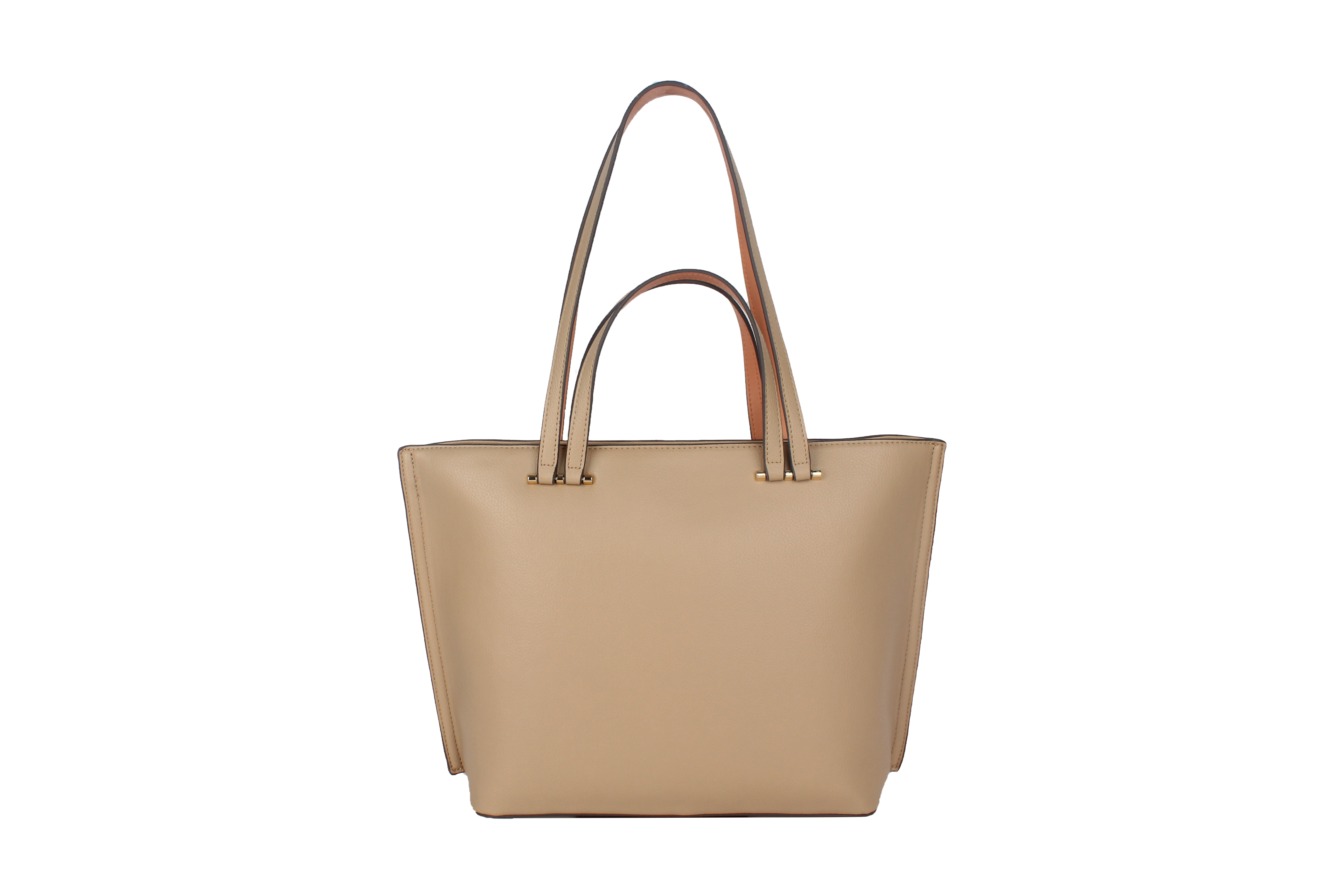 New Commuter handbag Solid Color Simple Design Large Capacity Leisure Versatile Tote Bag PU ladybag