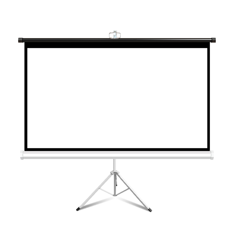 Huinuo Projection Screen Tripod Screen Bracket Screen Outdoor Mobile Screen Projection Blacket Scr