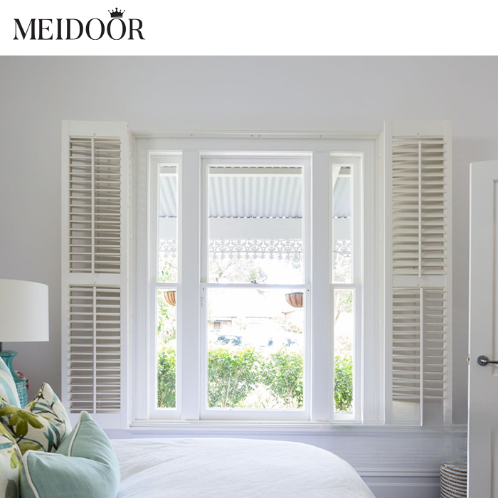 Factory American Sash Window Vertical Sliding Glass Windows Double Hung Window
