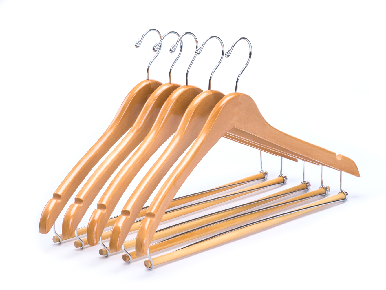 Wooden hangers