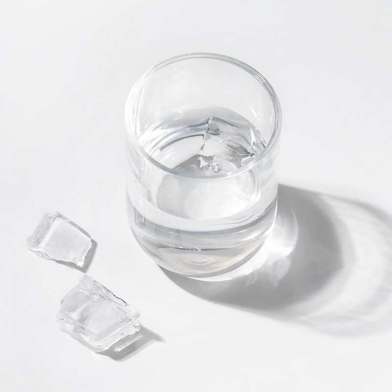 Silicone transparent water cup