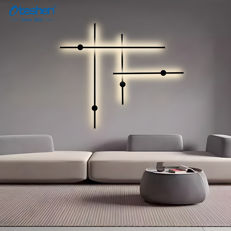 Modern 3CCT Adjustable LED Wall Light Decoration Sconces Aluminum Indoor Wall Lamps