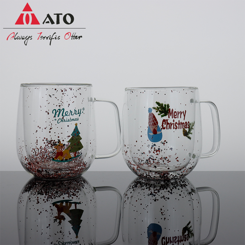 Clear Glass Cup，glassware