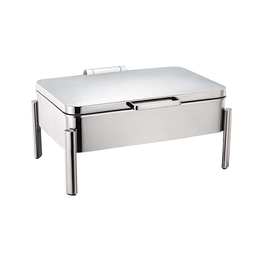 Full Size & 2/3 Size &1/2 Size Damping Hinged Induction Chafing Dish