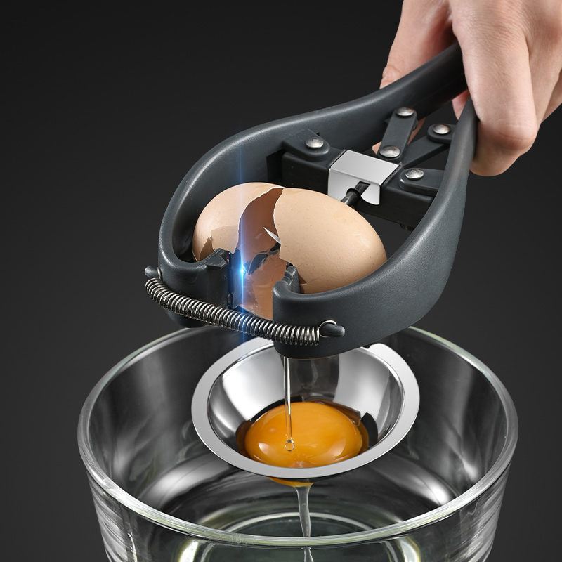 Egg opener separator