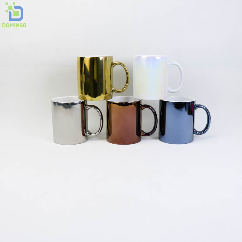 High Quality New Design Mugs Customizable Mirror Mug Mirror Cup