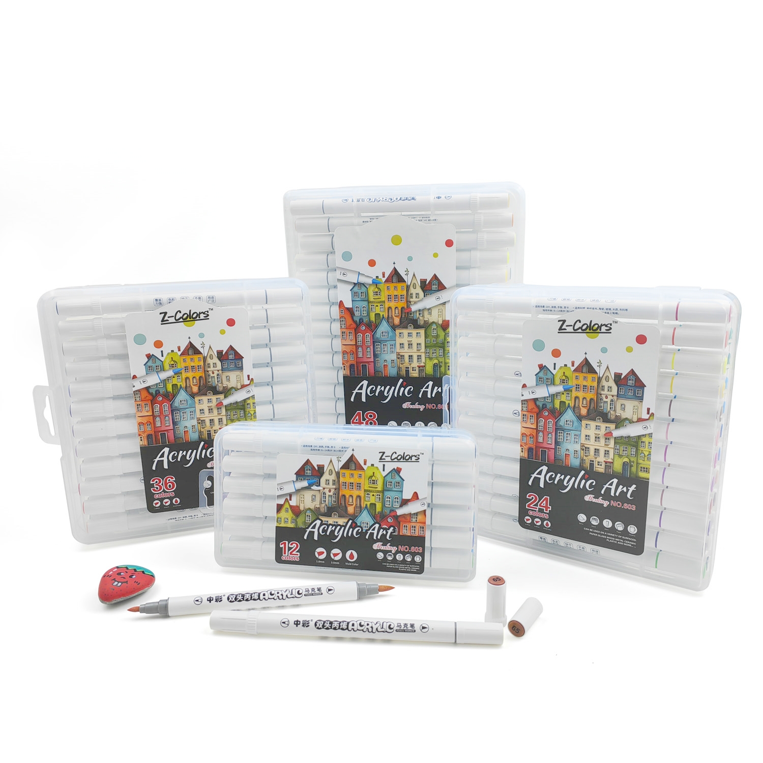 603 Dual Tip Acrylic Marker