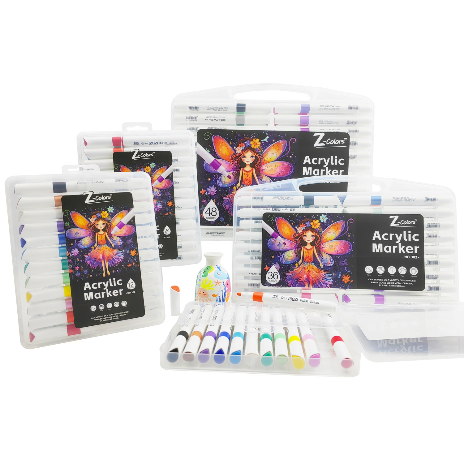 302-12 Acrylic Marker