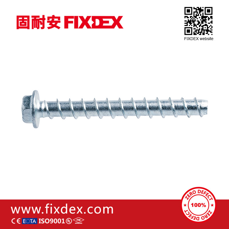 Grade or Class 12.9 10.9 Hex Flange Head Concrete Screw Bolt