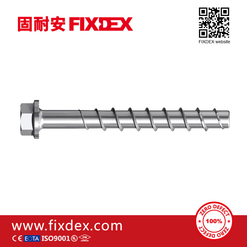 Stainless Steel 304 316 Concrete Screws