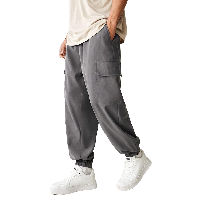 Factory wholesale men's casual cargo pants fashion all Europe and the United States best-selling
