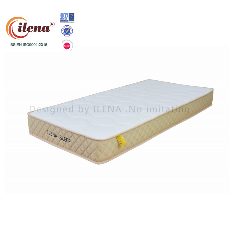 Rolled compressed pocket spring mattress