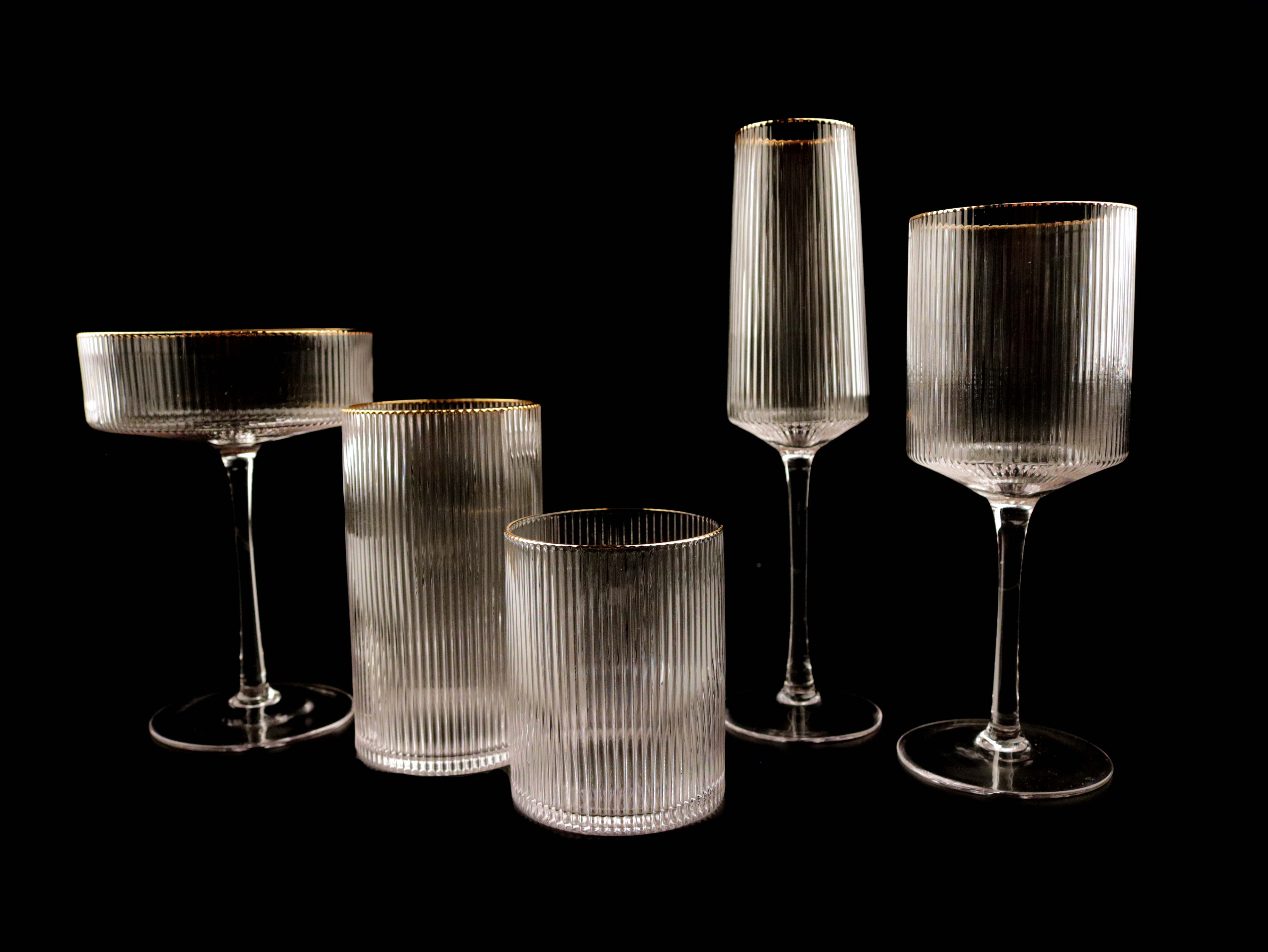 glassware tableware Wine glass set