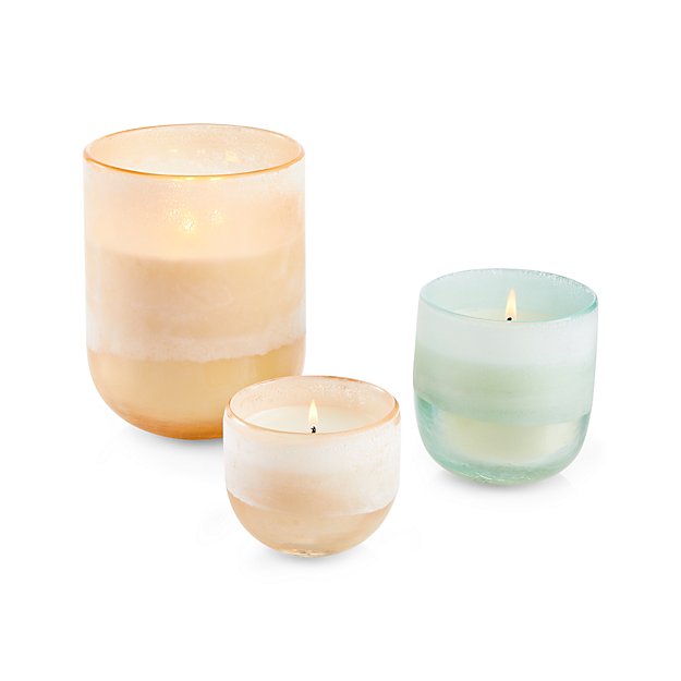 glass candle holder