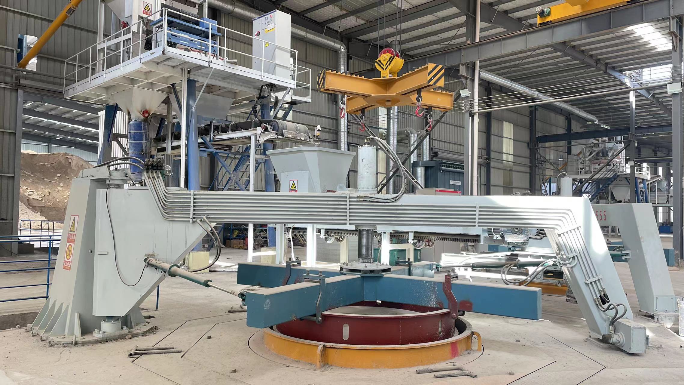 Core mold vibration pipe making machine