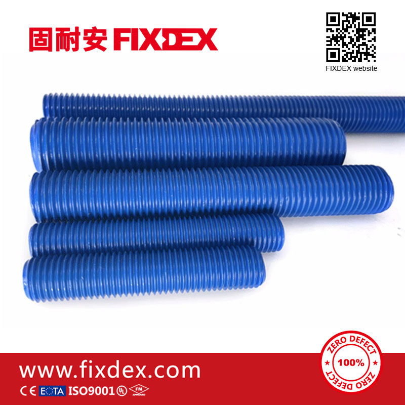 B7 blue PTFE Coated Threaded Rods