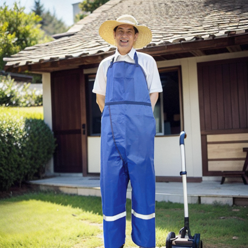 Limited-Time Promotion Split Leg Apron Reflective Thicken Durable Easy to Clean Split Leg Apron