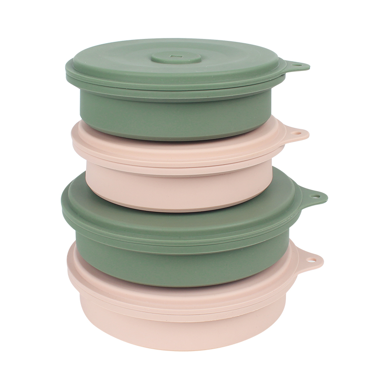 KASU LP001 Foldable Silicone Lunch Boxes Food Container
