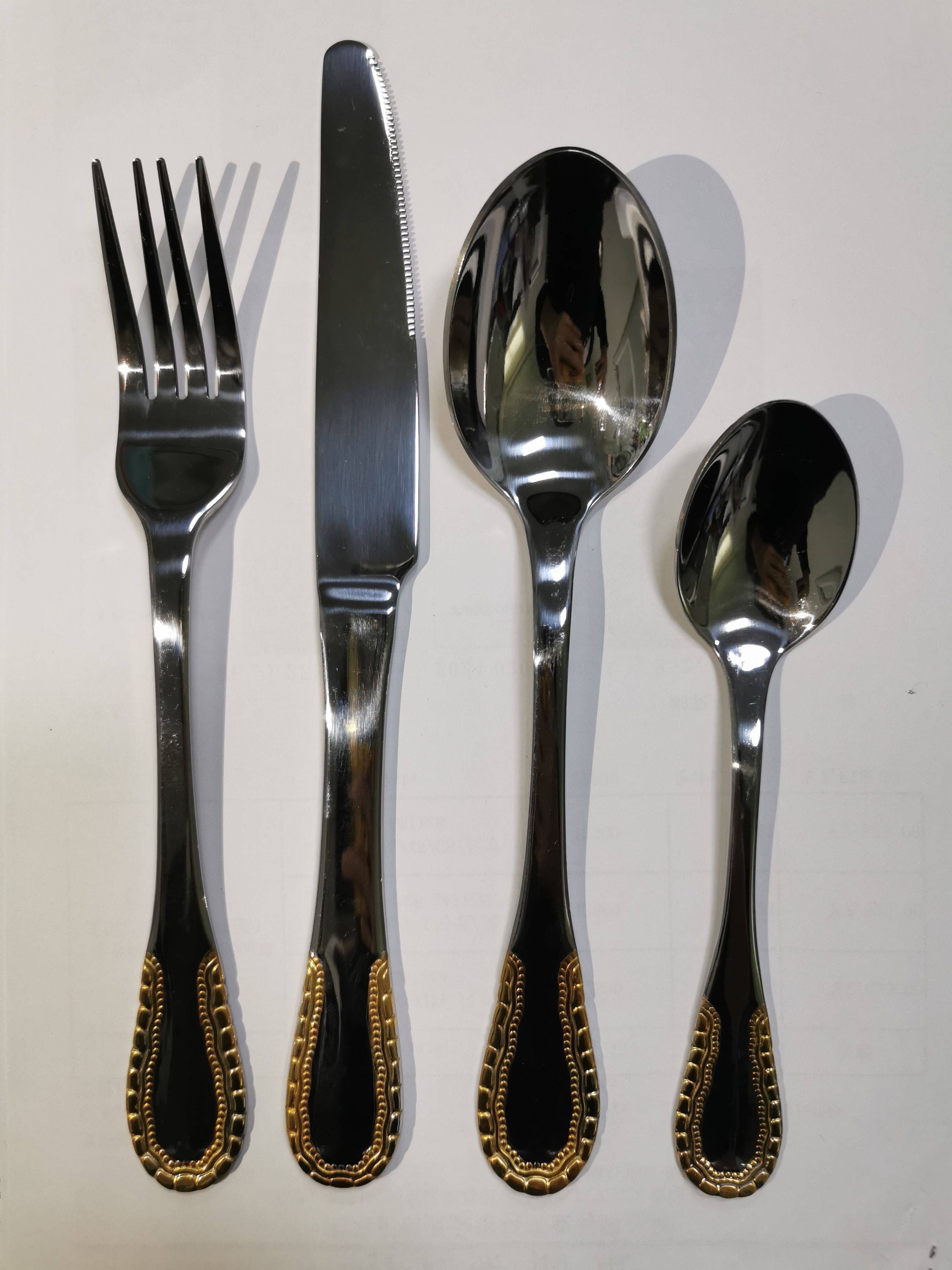 Stainless steel cutlery