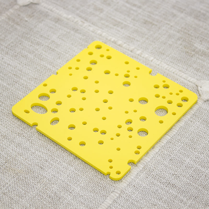 KASU MP206 Cheese Shape Silicone Coaster For Cup