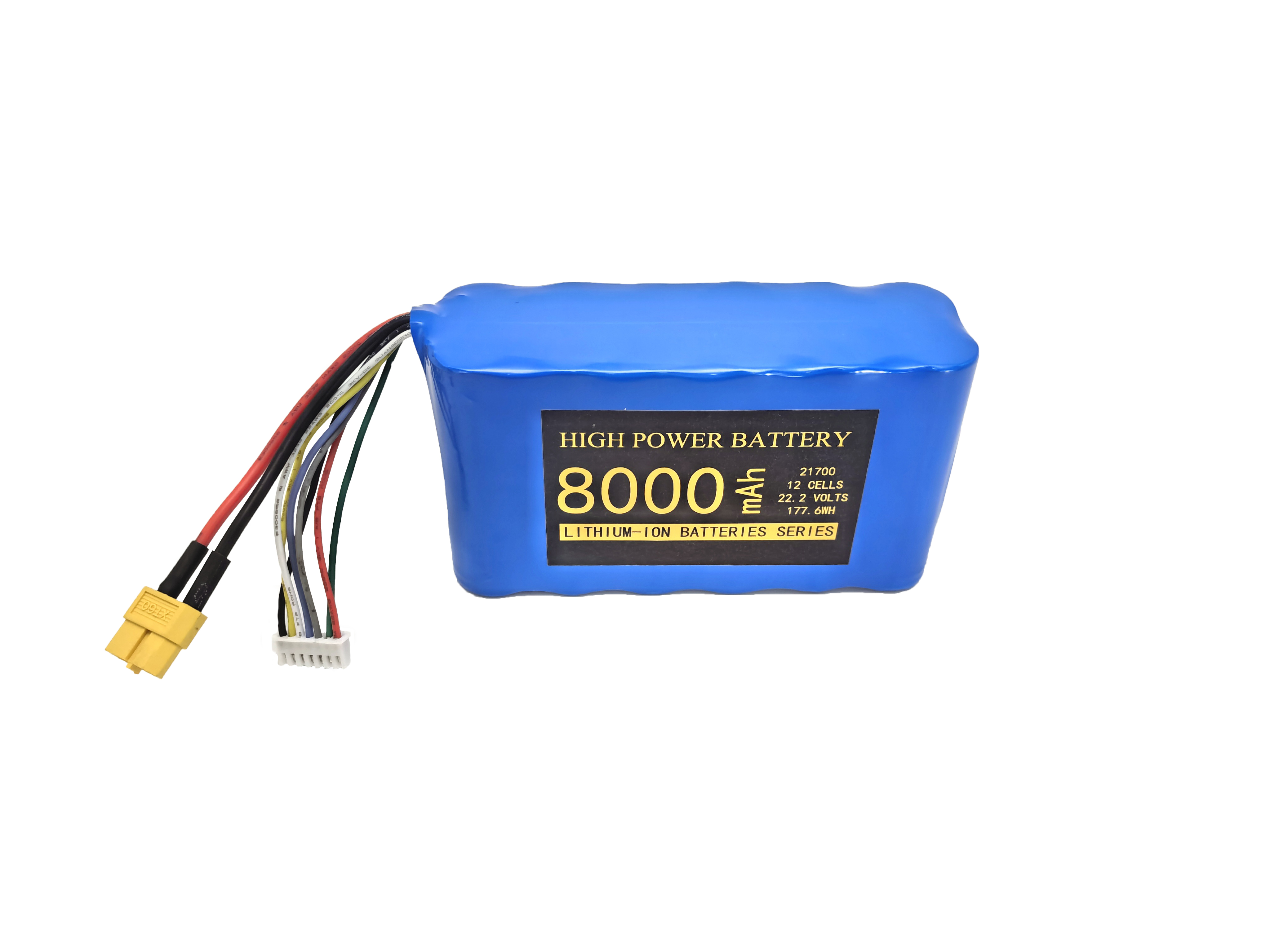 22.2V 6S 8000mAh RC Drone Battery