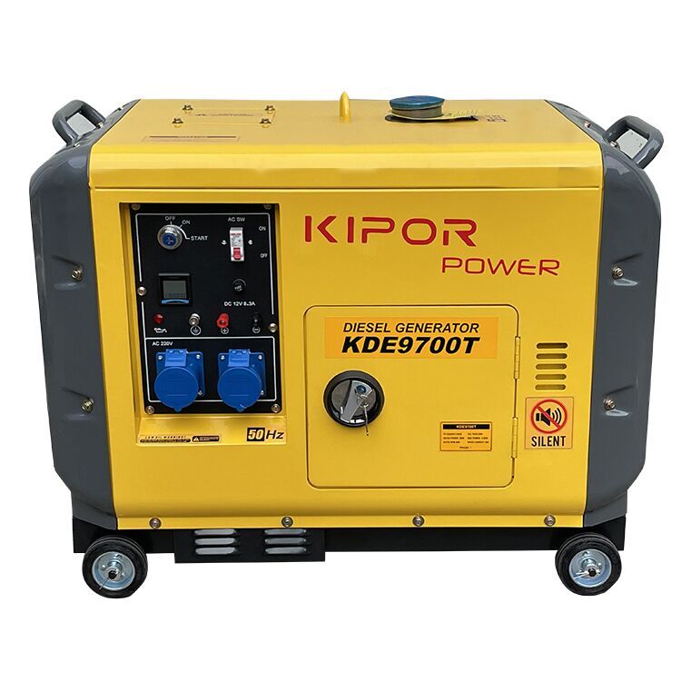 Kipor Power Super Silent Diesel Generator 5kw/5kva 220v Single Phase