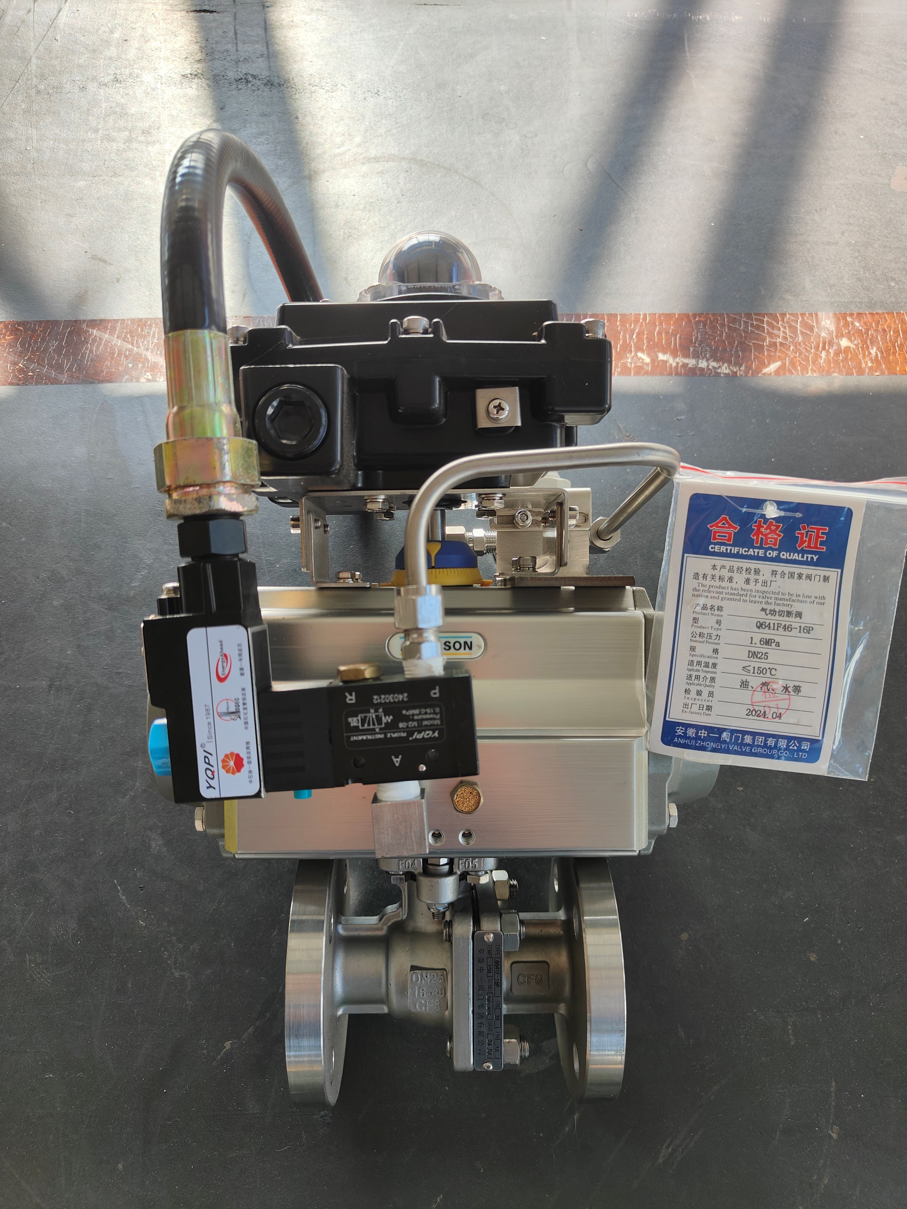 Anhui Zhongyi Valve Group Co., Ltd. – matriz de metal 2