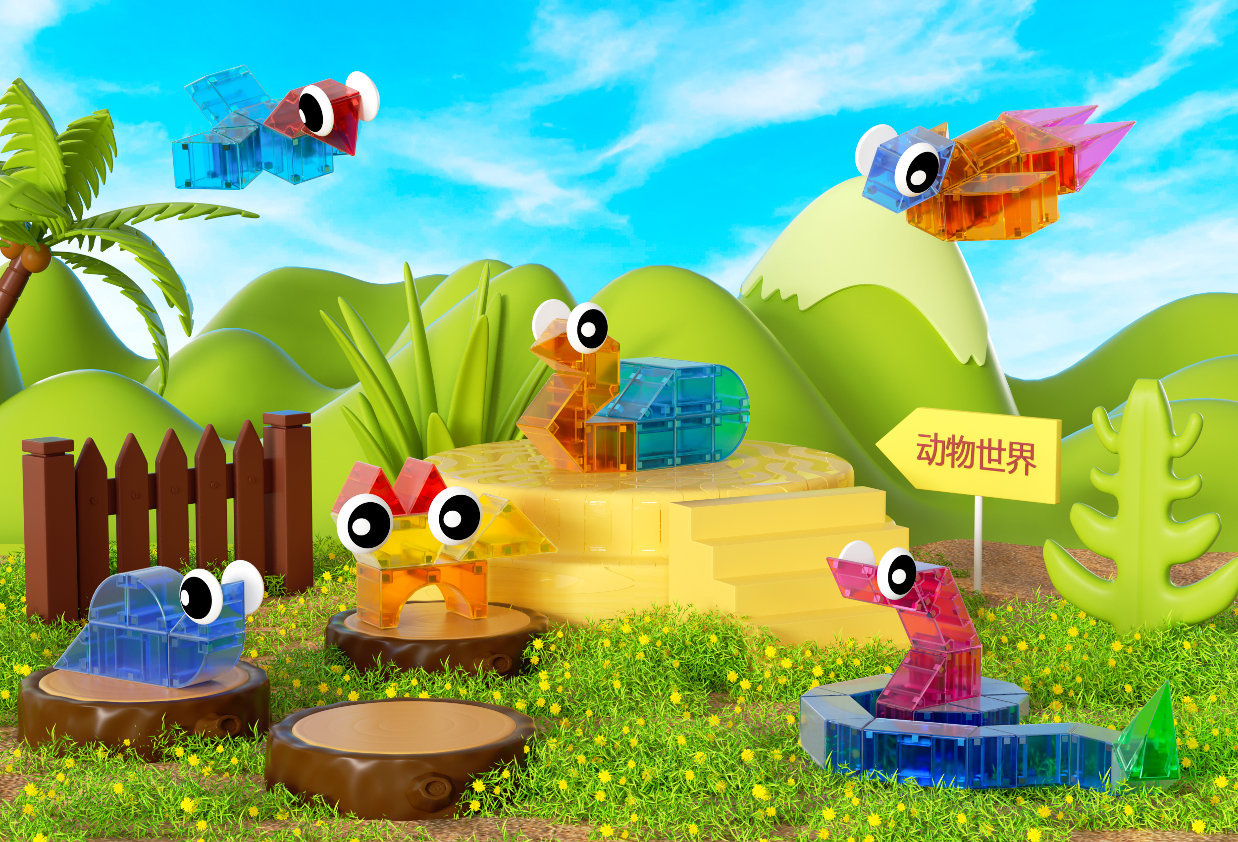 Shantou City Block Science & Educational Toys Co.,Ltd – títere de tela 4