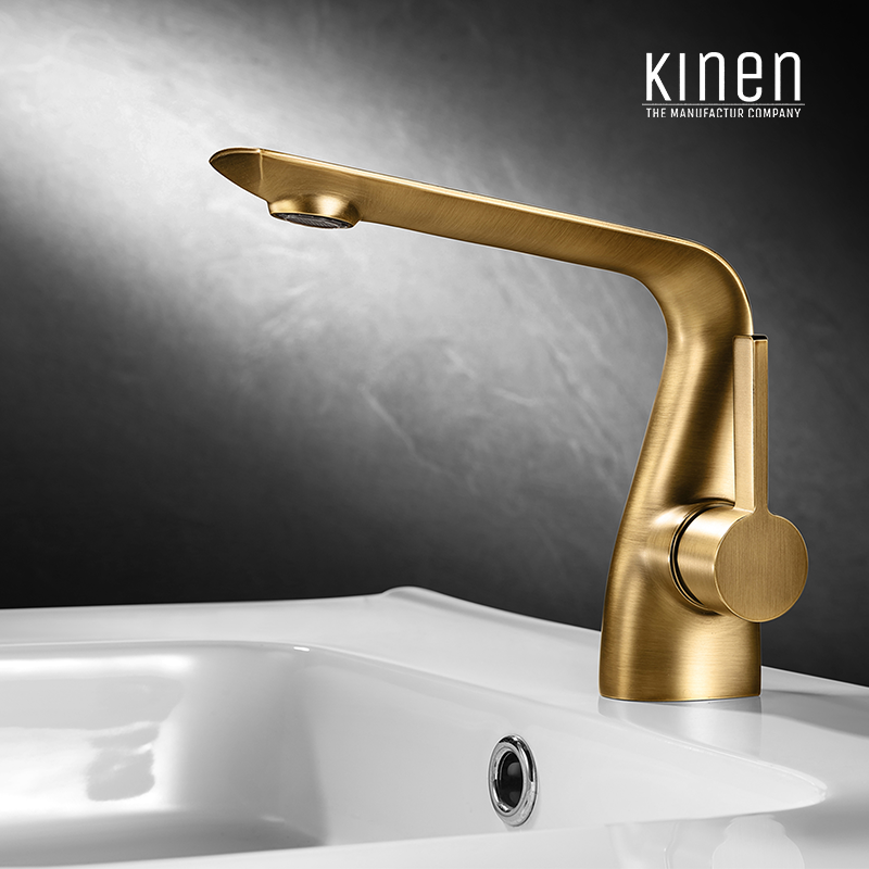 Kinen Vogue Series Single Lever Basin Mixer in Chrome