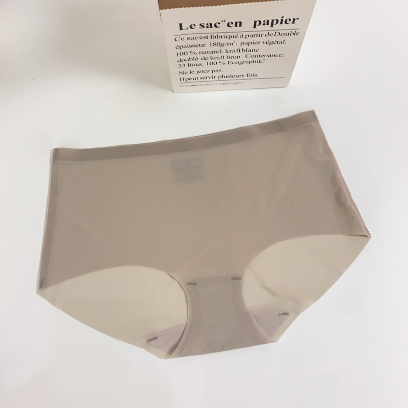 Seamless ice silk underwear Breathable sexy briefs
