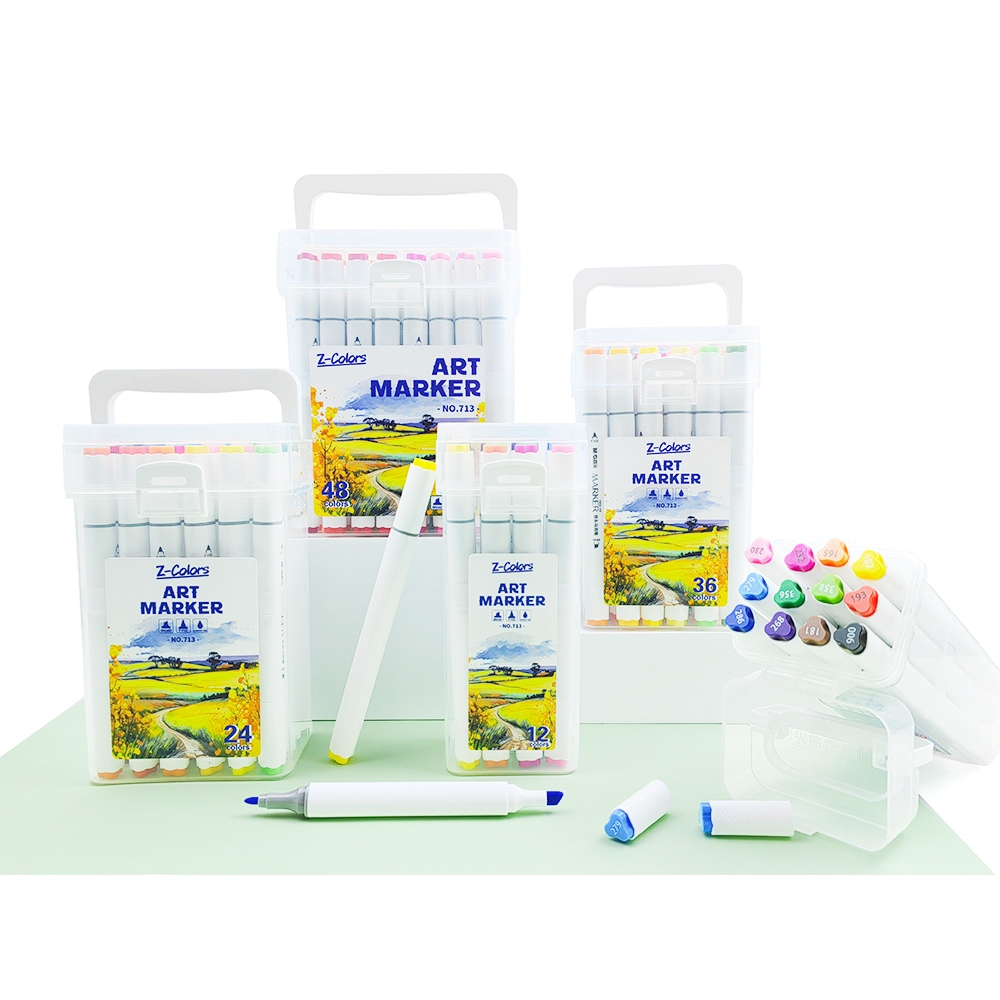 Z-Colors 713 Round Art Marker with dual-tip