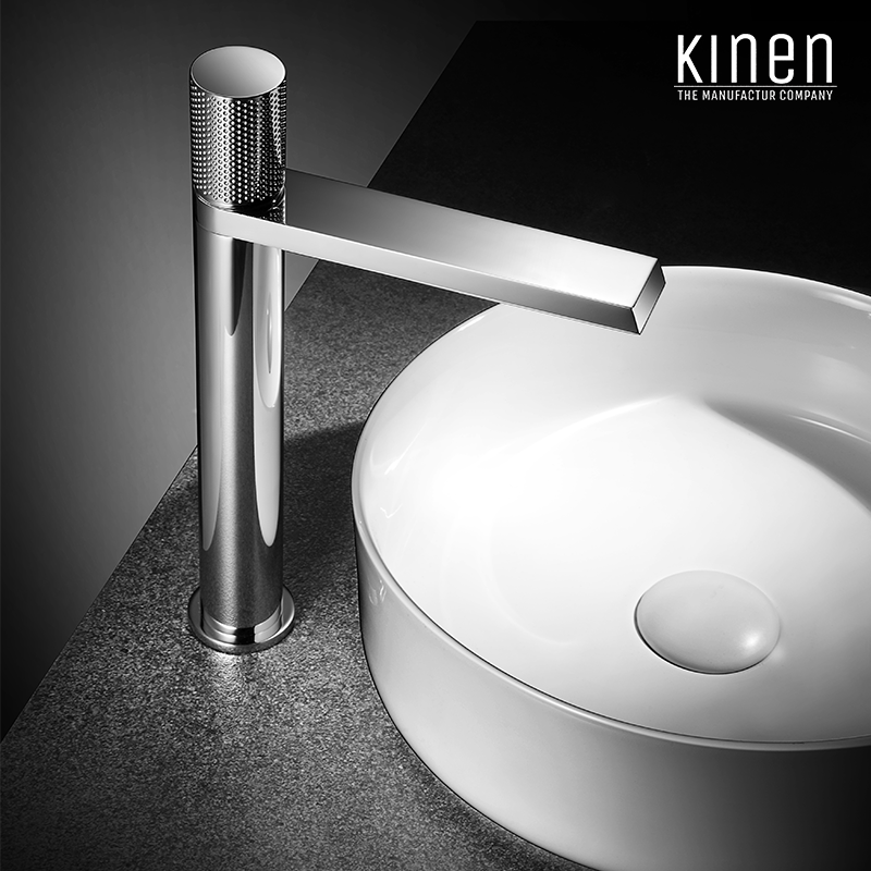 Kinen Avenue Series Single Lever Basin Mixer in Chrome