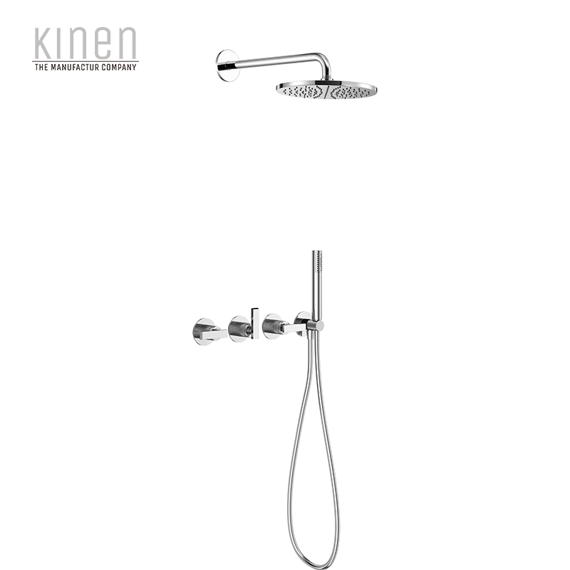 Kinen Avenue Series Concealed Shower Set in Chrome