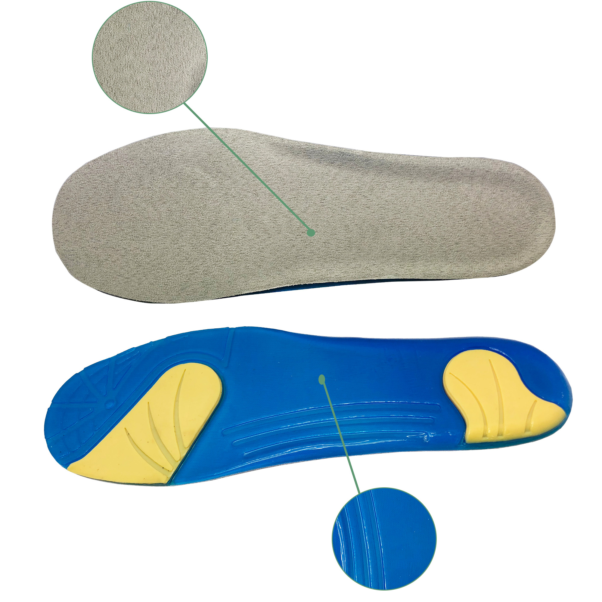Orthopedic height increasing insole orthopedic insole arch support foot insoles sneaker