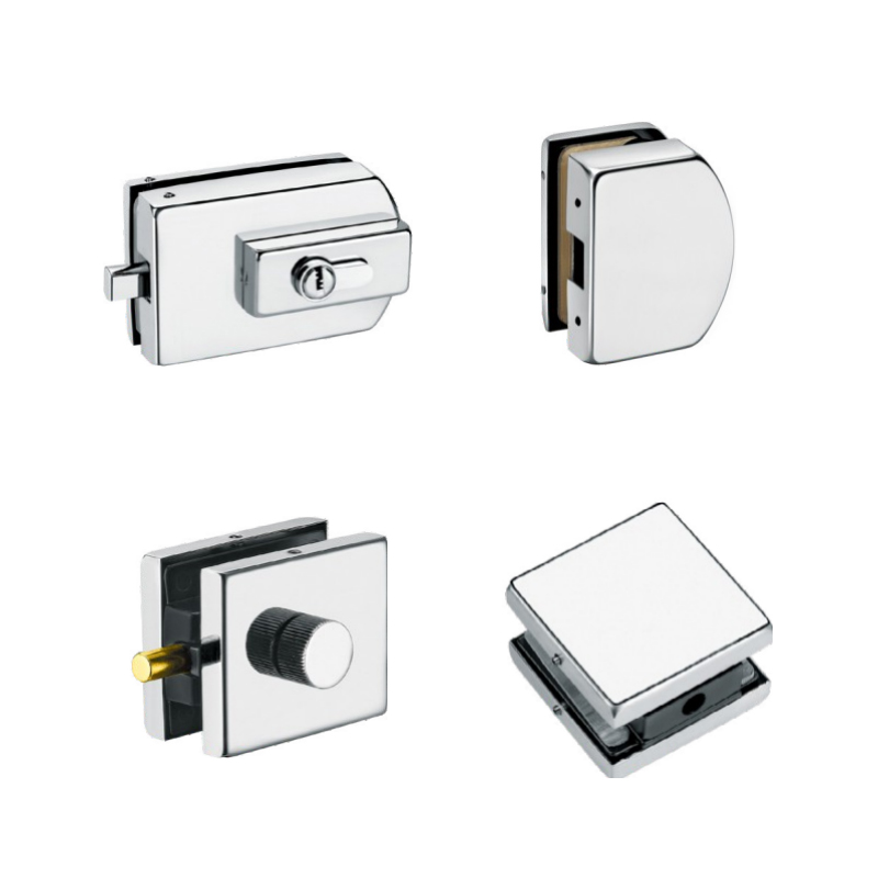 glass door patch fitting