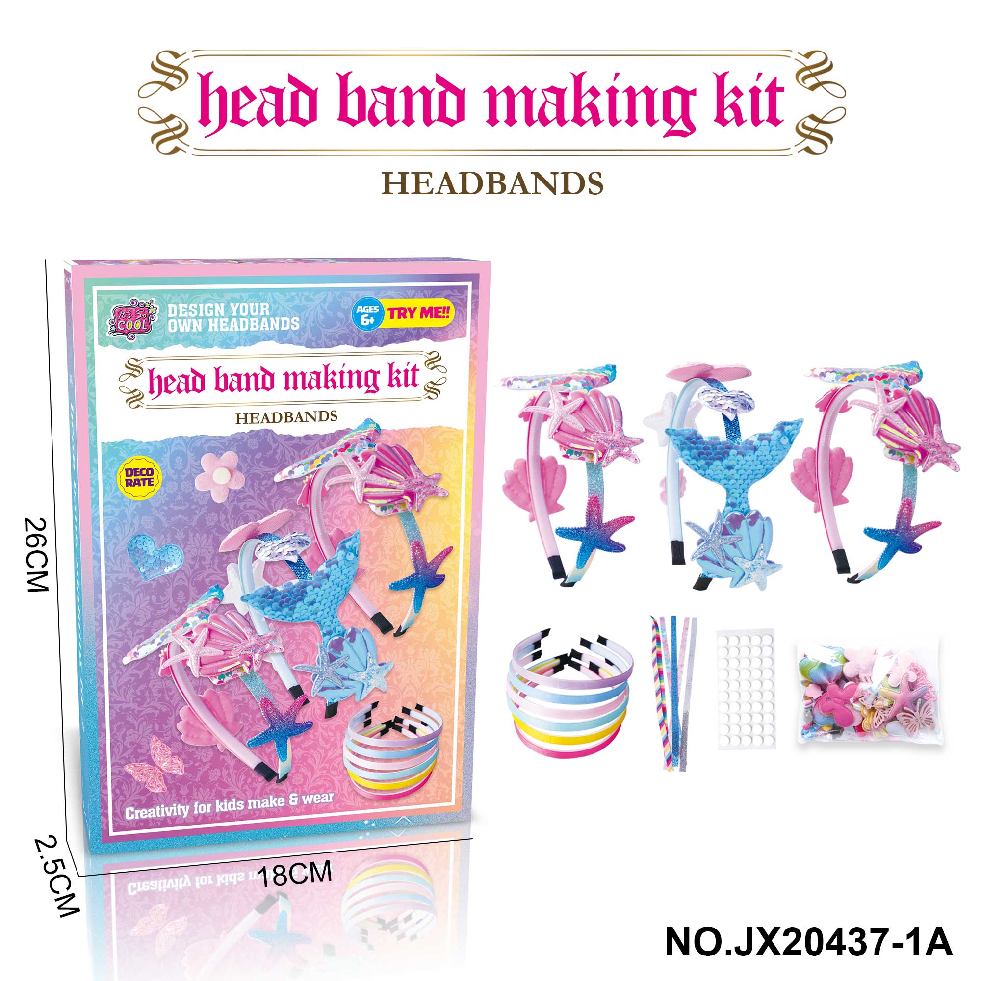 DIY Headband - Mermaid (6)